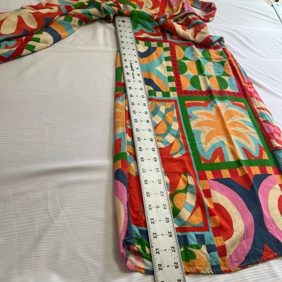 Farm Rio Cutout Retro Boho Hippie Jumpsuit Size XS Read Description - Picture 5 of 9